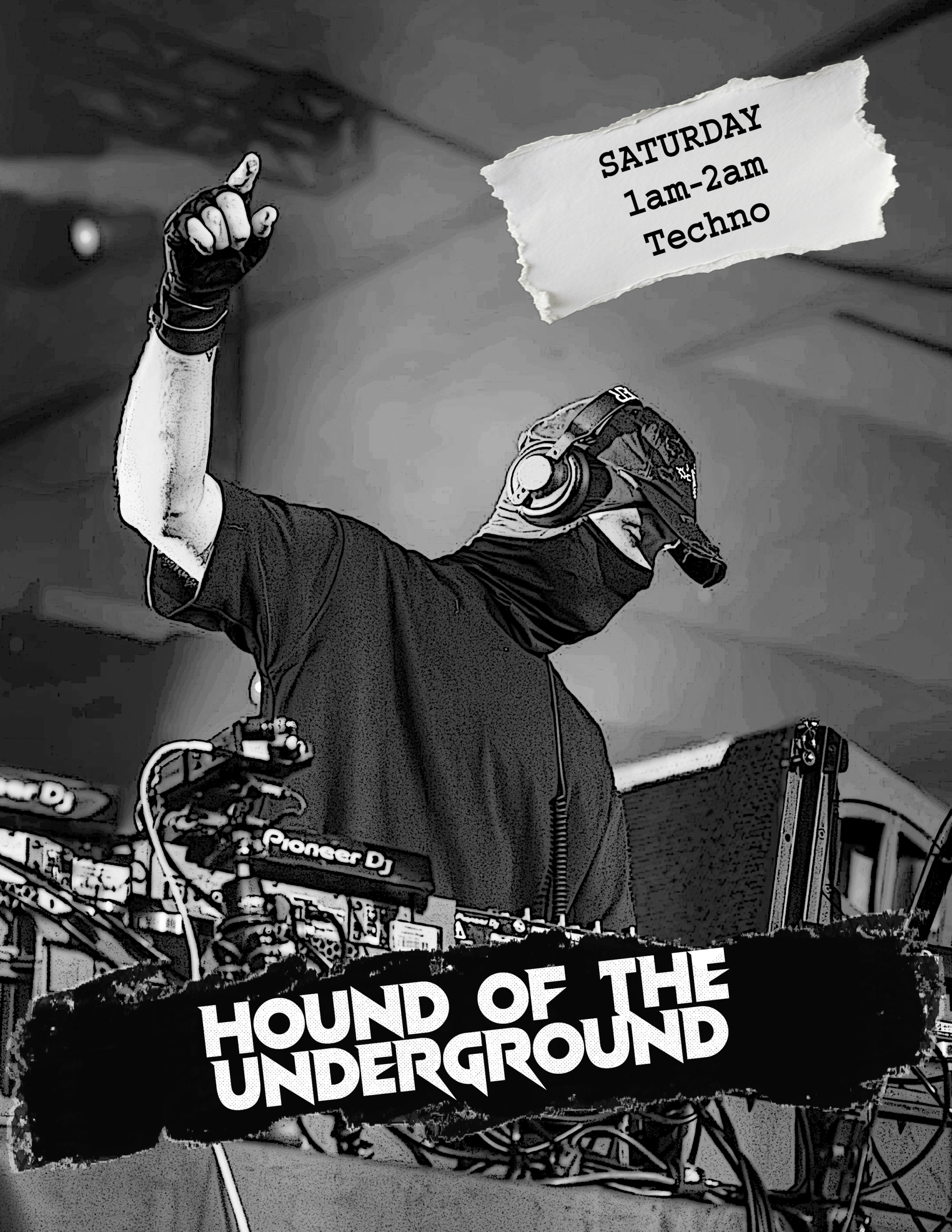 Hound of the Underground, Techno, 1am to 2am