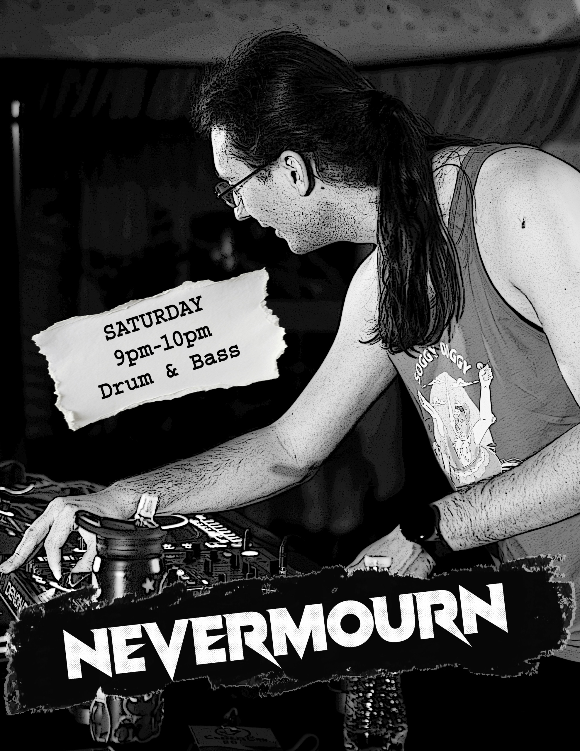 Nevermourn, Drum and Bass, 9pm to 10pm