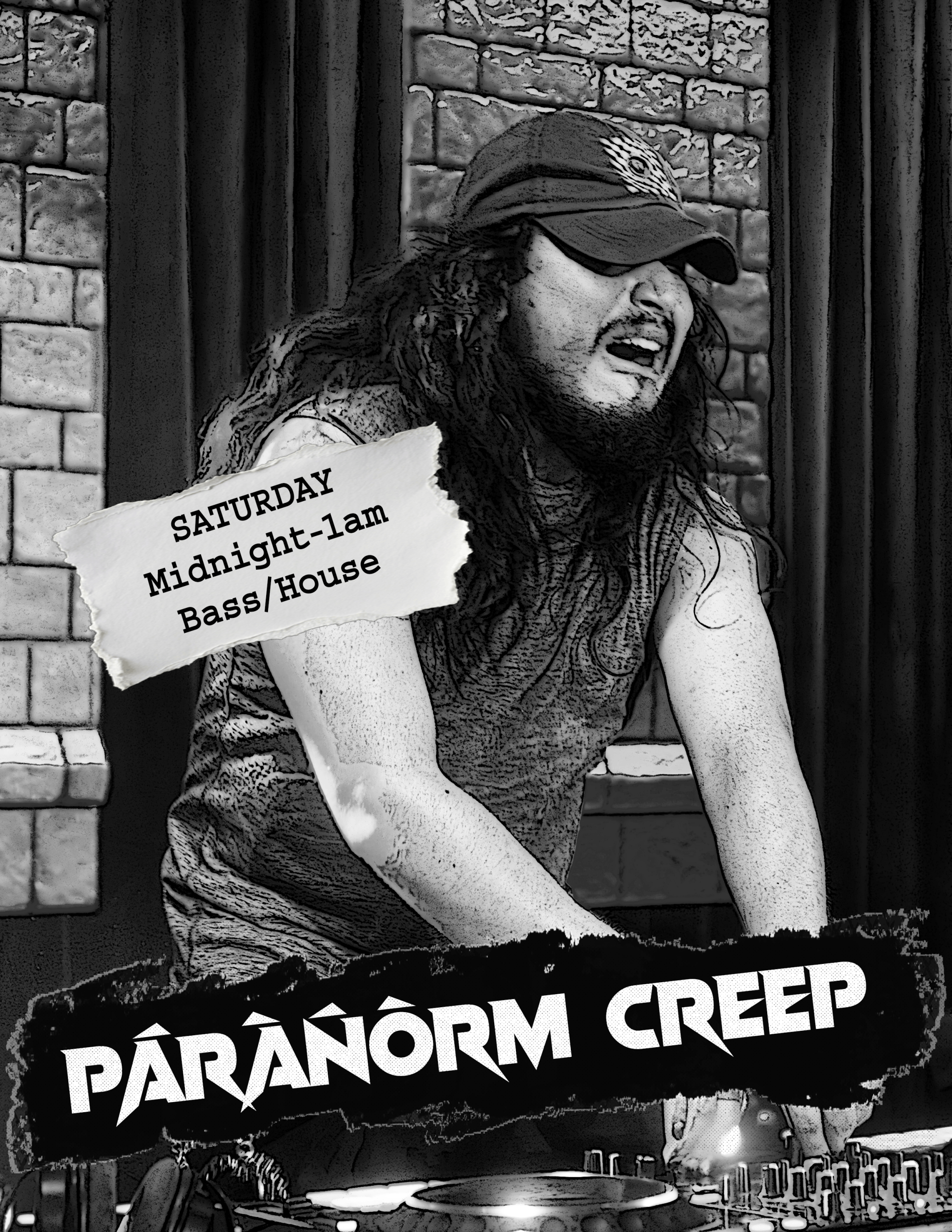 Paranorm Creep, Bass/House, midnight to 1am