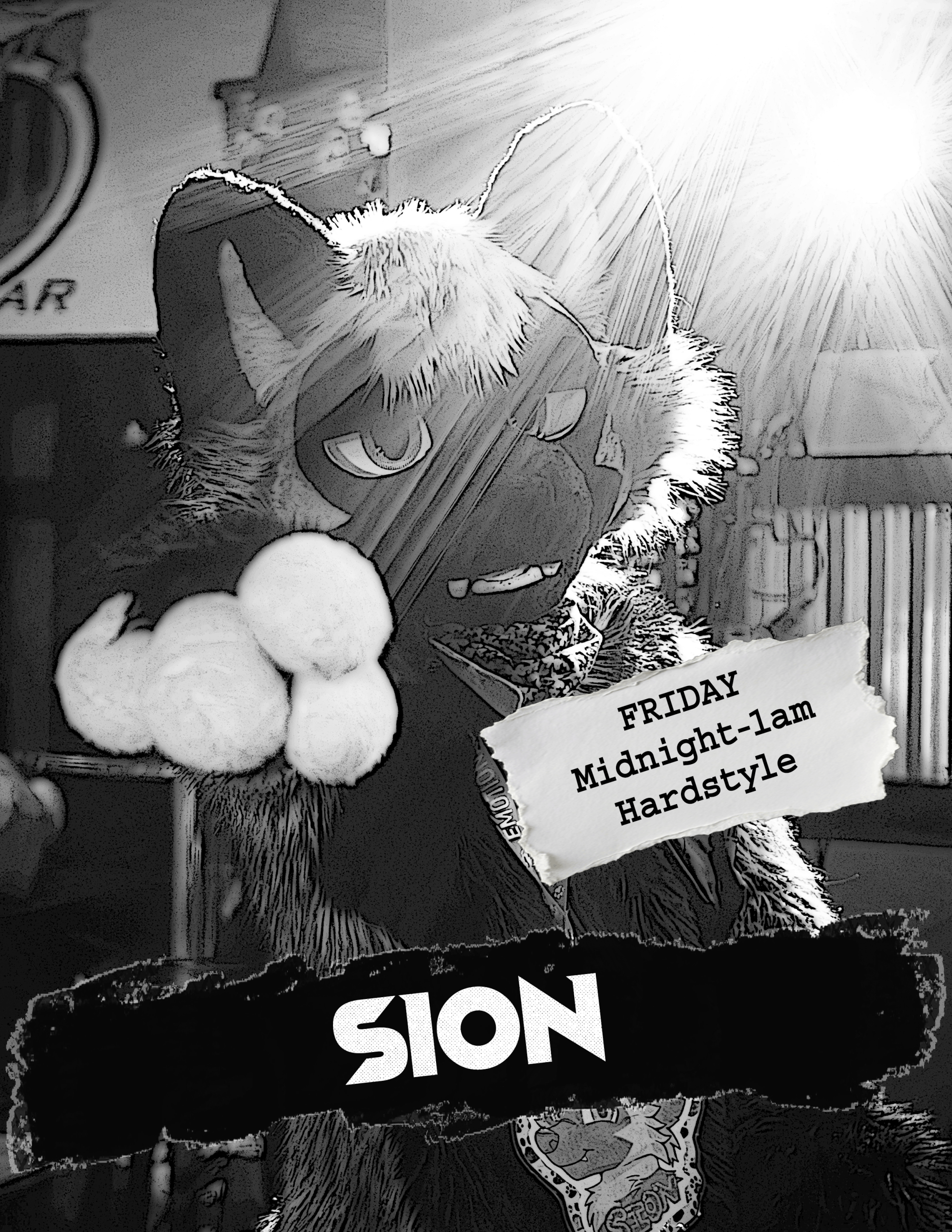 Sion, Hardstyle, midnight to 1am