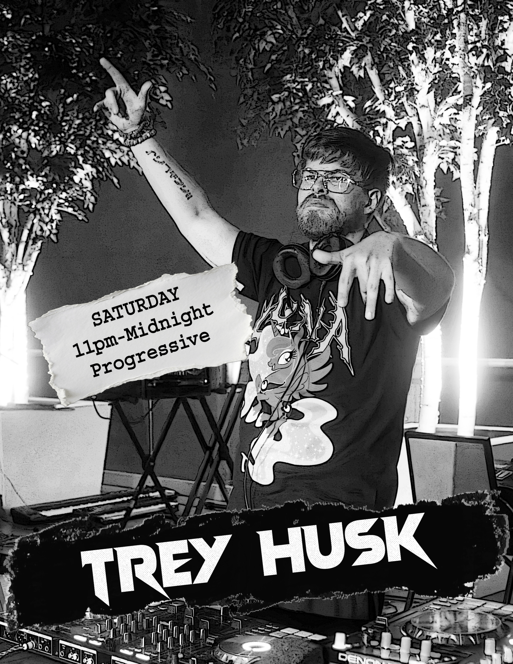 Trey Husk, Progressive, 11pm to midnight